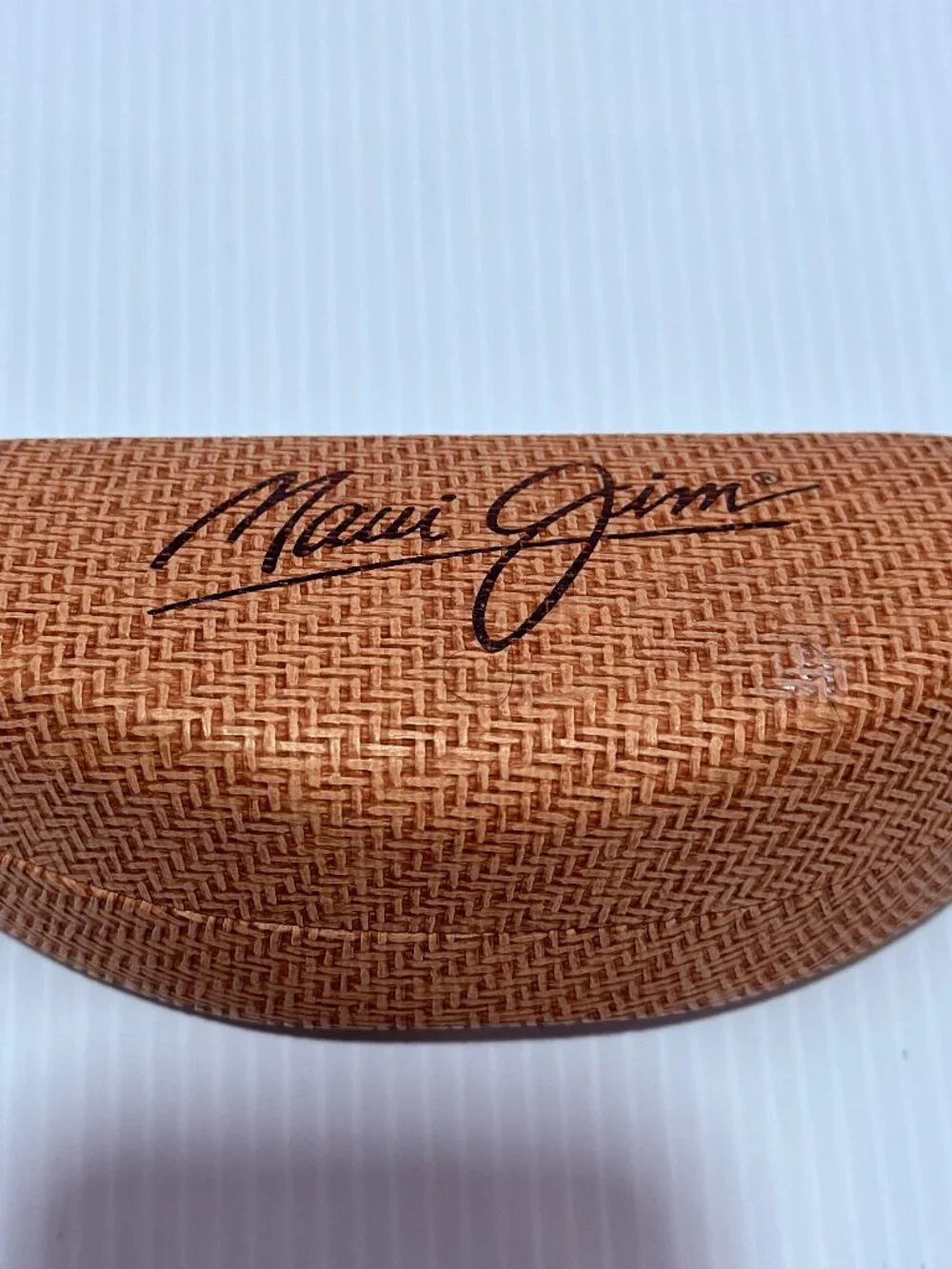 Maui Jim Brown Hard Case for Glasses Sunglasses Unisex *CASE ONLY*